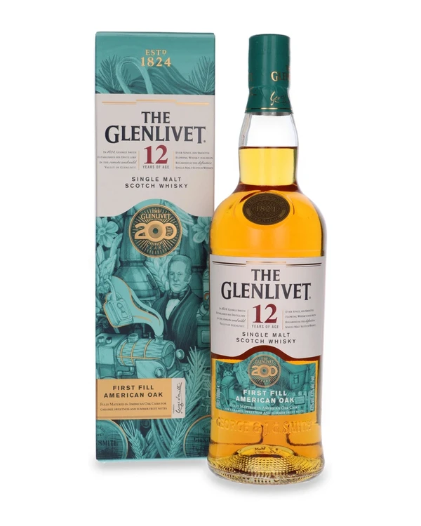 The Glenlivet 12 YO First-Fill American Oak - 200th Anniversary