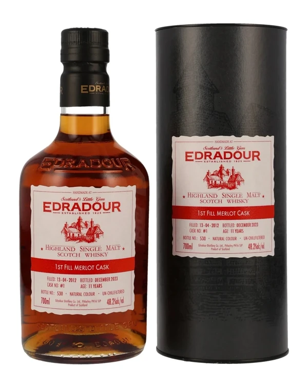 Edradour 11 YO 2012 Merlot Cask #1
