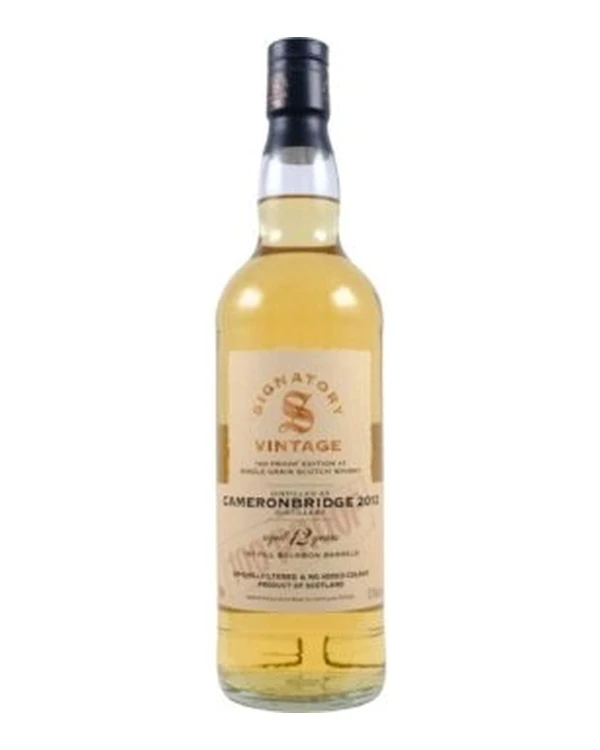 Signatory Vintage 12 YO Cameronbridge 2012 100 Proof Grain Edition #1