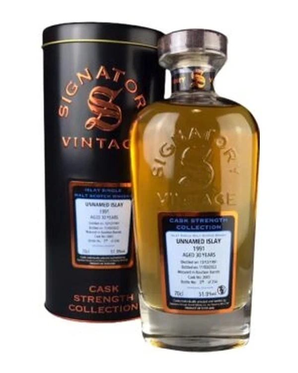 Signatory Vintage 30 YO Unnamed Islay 1991