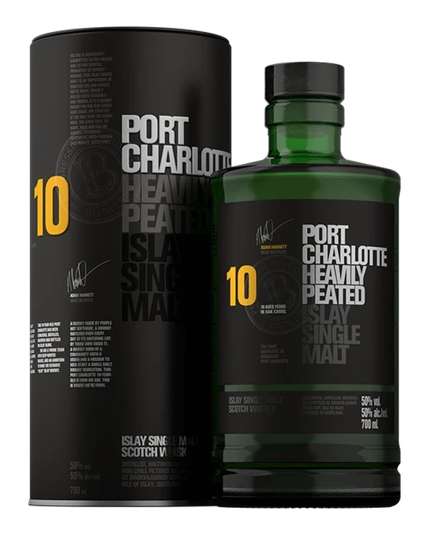 Bruichladdich 10 YO Port Charlotte Heavily Peated