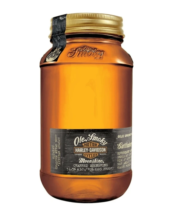 Ole Smoky Distillery Harley Davidson Moonshine Spirit Whiskey