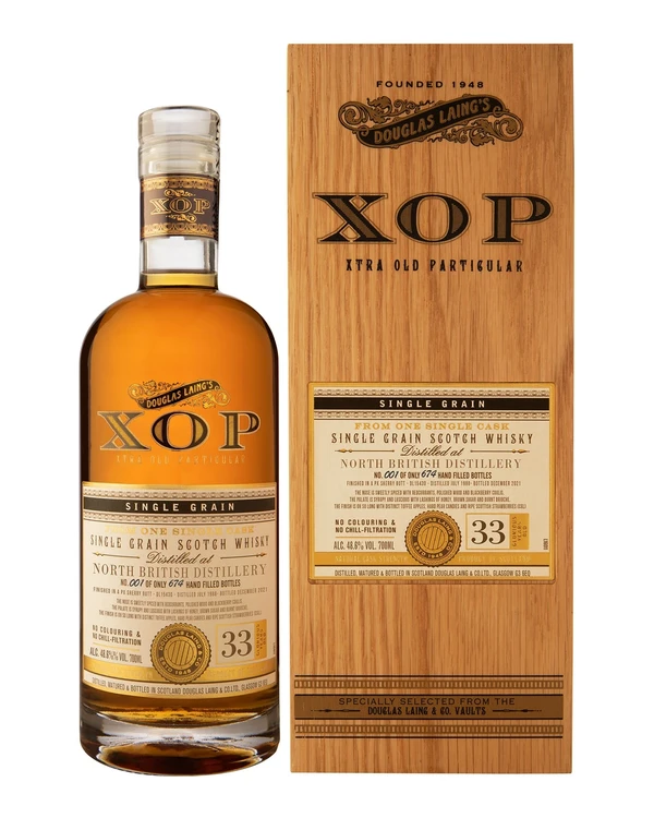 Douglas Laing 33 YO Xop North British 1988