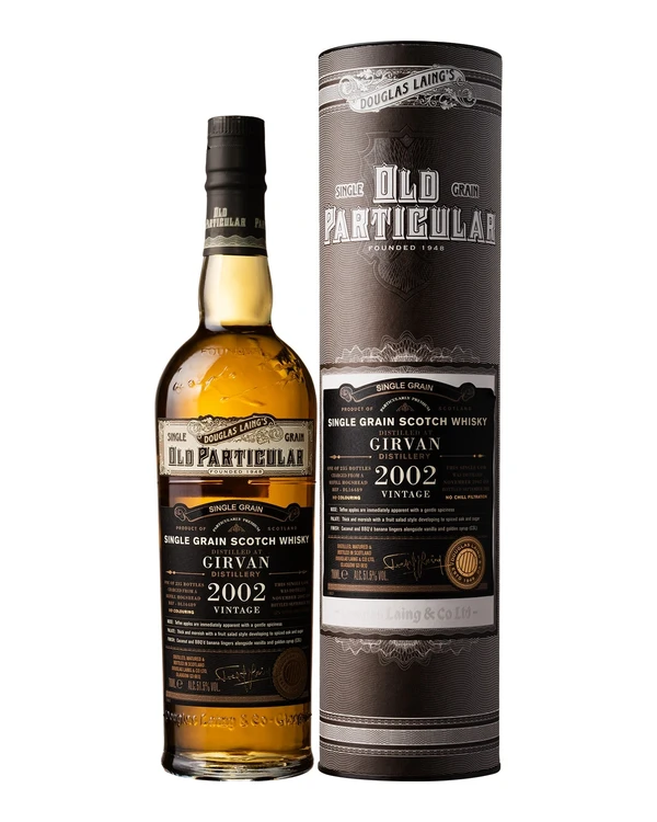 Douglas Laing 19 YO Old Particular Grain Girvan 2002 51,5