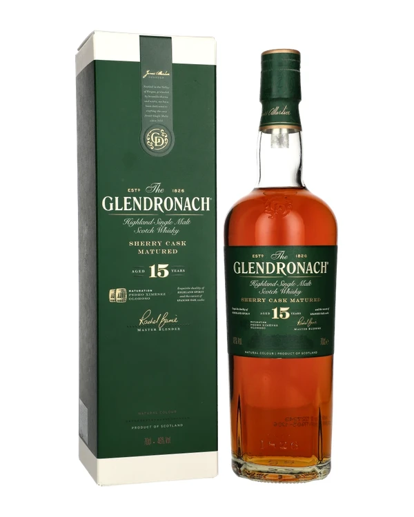 Glendronach 15 YO PX Oloroso Sherry Cask Matured