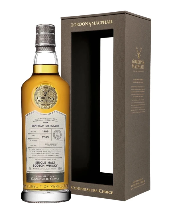 Benriach 22 YO G&m Benriach 1999 Connoisseurs Choice