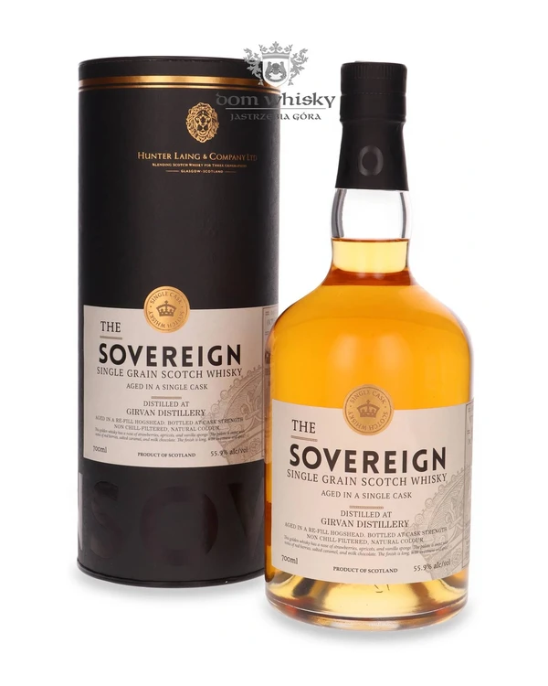 Girvan 34 YO 34-Letni (D.1988, B.2022) The Sovereign Hl