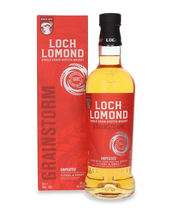 Loch Lomond Unpeated Single Grain 100% Malted Barley