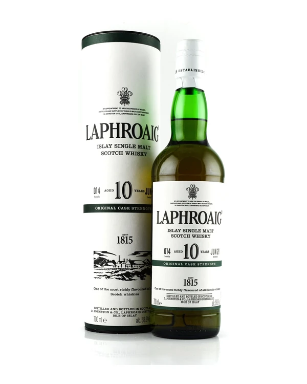Laphroaig 10 YO Original Cask Strength Batch 14